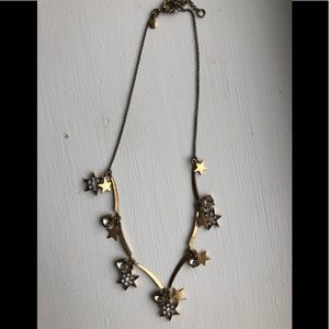 J. Crew Gold Star Necklace